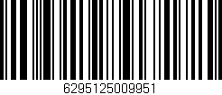 Código de barras (EAN, GTIN, SKU, ISBN): '6295125009951'