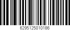 Código de barras (EAN, GTIN, SKU, ISBN): '6295125010186'