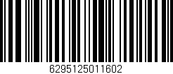 Código de barras (EAN, GTIN, SKU, ISBN): '6295125011602'