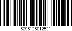 Código de barras (EAN, GTIN, SKU, ISBN): '6295125012531'