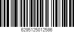 Código de barras (EAN, GTIN, SKU, ISBN): '6295125012586'