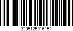 Código de barras (EAN, GTIN, SKU, ISBN): '6295125016157'