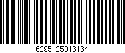 Código de barras (EAN, GTIN, SKU, ISBN): '6295125016164'