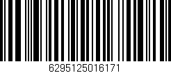 Código de barras (EAN, GTIN, SKU, ISBN): '6295125016171'