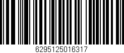 Código de barras (EAN, GTIN, SKU, ISBN): '6295125016317'