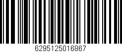 Código de barras (EAN, GTIN, SKU, ISBN): '6295125016867'