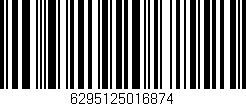 Código de barras (EAN, GTIN, SKU, ISBN): '6295125016874'