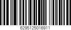 Código de barras (EAN, GTIN, SKU, ISBN): '6295125016911'