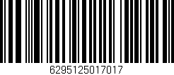 Código de barras (EAN, GTIN, SKU, ISBN): '6295125017017'