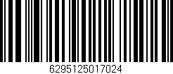 Código de barras (EAN, GTIN, SKU, ISBN): '6295125017024'