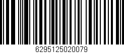 Código de barras (EAN, GTIN, SKU, ISBN): '6295125020079'