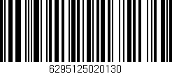 Código de barras (EAN, GTIN, SKU, ISBN): '6295125020130'