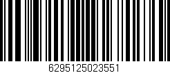 Código de barras (EAN, GTIN, SKU, ISBN): '6295125023551'