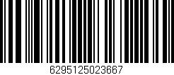 Código de barras (EAN, GTIN, SKU, ISBN): '6295125023667'