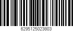 Código de barras (EAN, GTIN, SKU, ISBN): '6295125023803'