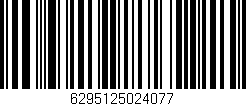 Código de barras (EAN, GTIN, SKU, ISBN): '6295125024077'
