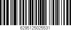Código de barras (EAN, GTIN, SKU, ISBN): '6295125025531'
