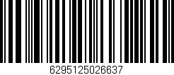 Código de barras (EAN, GTIN, SKU, ISBN): '6295125026637'