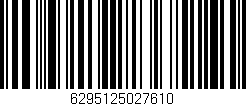 Código de barras (EAN, GTIN, SKU, ISBN): '6295125027610'