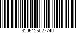 Código de barras (EAN, GTIN, SKU, ISBN): '6295125027740'