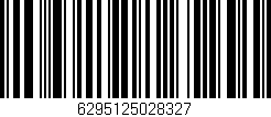 Código de barras (EAN, GTIN, SKU, ISBN): '6295125028327'