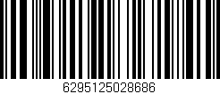 Código de barras (EAN, GTIN, SKU, ISBN): '6295125028686'