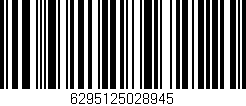 Código de barras (EAN, GTIN, SKU, ISBN): '6295125028945'