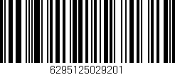 Código de barras (EAN, GTIN, SKU, ISBN): '6295125029201'