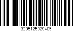 Código de barras (EAN, GTIN, SKU, ISBN): '6295125029485'