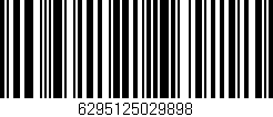 Código de barras (EAN, GTIN, SKU, ISBN): '6295125029898'