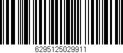 Código de barras (EAN, GTIN, SKU, ISBN): '6295125029911'