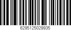 Código de barras (EAN, GTIN, SKU, ISBN): '6295125029935'