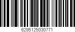 Código de barras (EAN, GTIN, SKU, ISBN): '6295125030771'