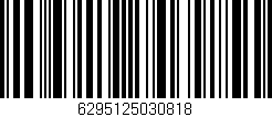 Código de barras (EAN, GTIN, SKU, ISBN): '6295125030818'