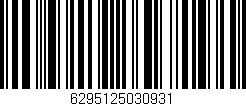 Código de barras (EAN, GTIN, SKU, ISBN): '6295125030931'