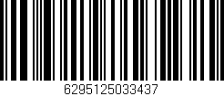 Código de barras (EAN, GTIN, SKU, ISBN): '6295125033437'