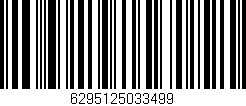 Código de barras (EAN, GTIN, SKU, ISBN): '6295125033499'