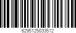 Código de barras (EAN, GTIN, SKU, ISBN): '6295125033512'