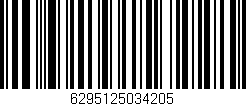 Código de barras (EAN, GTIN, SKU, ISBN): '6295125034205'