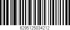 Código de barras (EAN, GTIN, SKU, ISBN): '6295125034212'