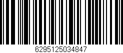 Código de barras (EAN, GTIN, SKU, ISBN): '6295125034847'