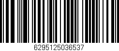 Código de barras (EAN, GTIN, SKU, ISBN): '6295125036537'