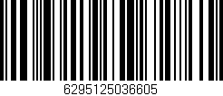 Código de barras (EAN, GTIN, SKU, ISBN): '6295125036605'