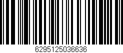 Código de barras (EAN, GTIN, SKU, ISBN): '6295125036636'