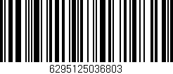 Código de barras (EAN, GTIN, SKU, ISBN): '6295125036803'