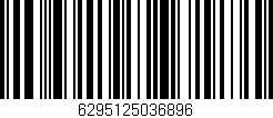 Código de barras (EAN, GTIN, SKU, ISBN): '6295125036896'