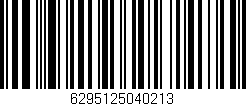 Código de barras (EAN, GTIN, SKU, ISBN): '6295125040213'