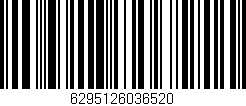 Código de barras (EAN, GTIN, SKU, ISBN): '6295126036520'