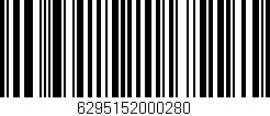 Código de barras (EAN, GTIN, SKU, ISBN): '6295152000280'