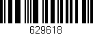 Código de barras (EAN, GTIN, SKU, ISBN): '629618'